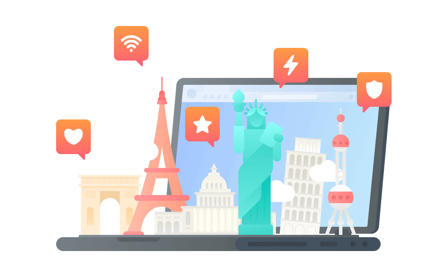 在海外连接到中国的vpn - 天空乐享